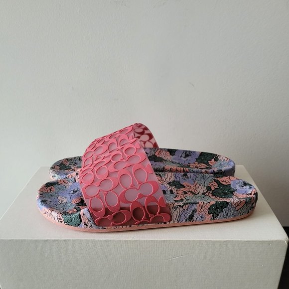 $79 NWT (Size 7) COACH Udele Sport Slide - Picture 2 of 7